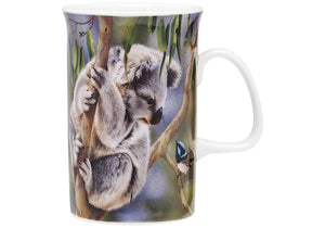 Australian Fauna Koala & Wren Can Mug