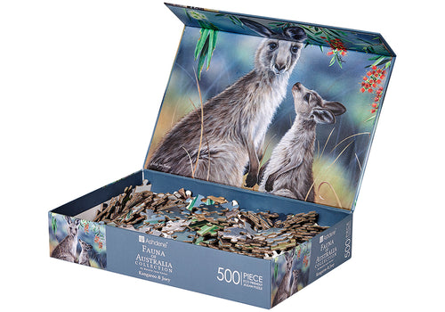 Kangaroo & Joey 500 Pce Puzzle