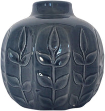Load image into Gallery viewer, Petal Vase - Navy 11cm