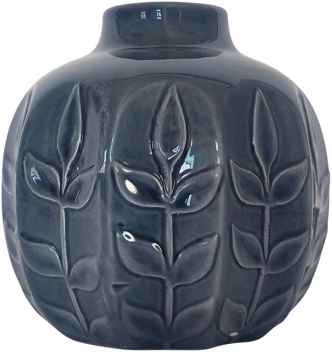 Petal Vase - Navy 11cm